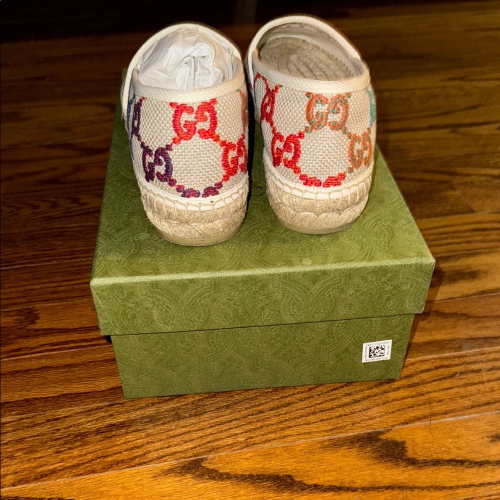 Gucci Multicolor Espadrille Flats - Picture 4 of 7